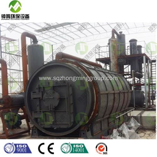 Waste Rubber Tyre Recycling Pyrolysis Plant